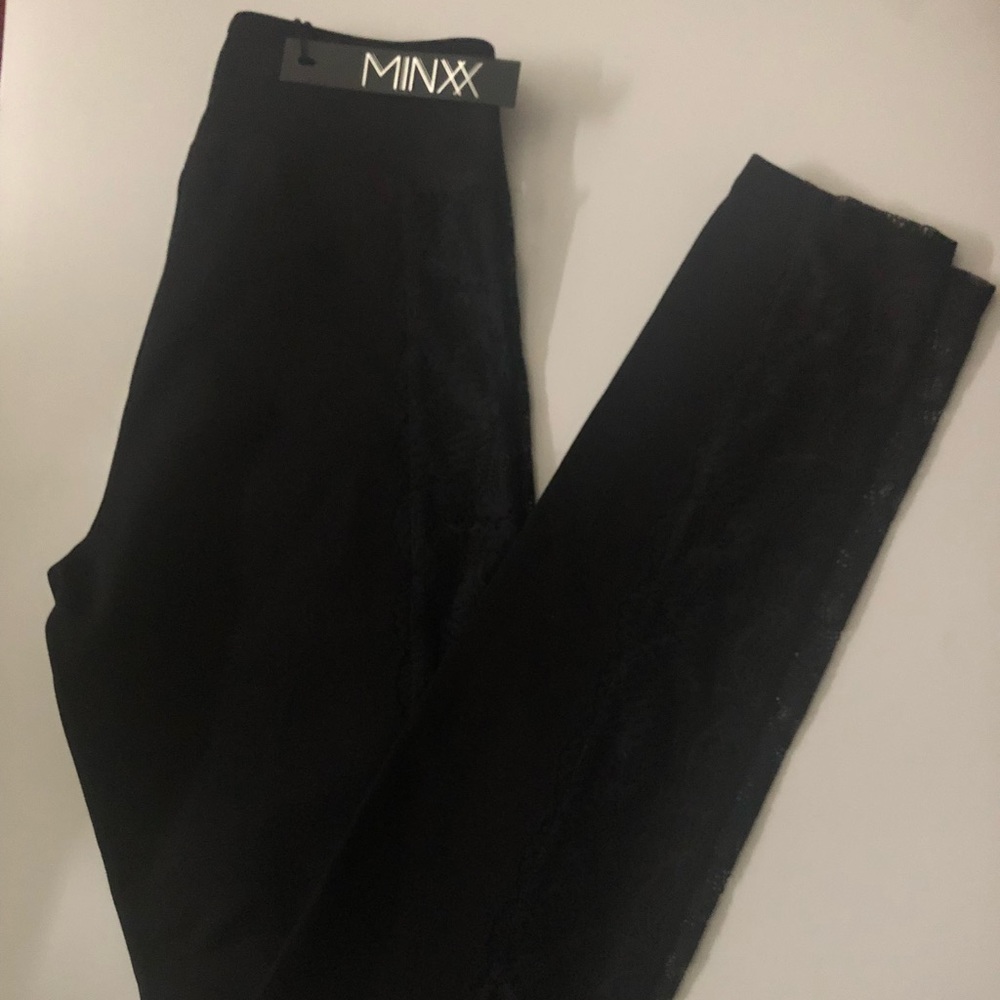 Minxx black leggings. Willing to negotiate.